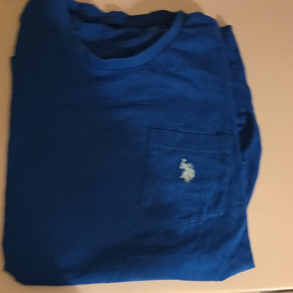U.S. Polo Assn. Blue Short Sleeve Tee